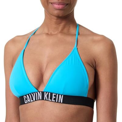 Calvin Klein Triangle-RP, Triangolo Donna, Blu (Bash Blue), XS Calvin Klein Triangle-RP, Triangolo Donna, Blu (Bash Blue), XS