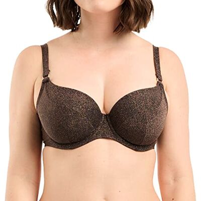 Sans Complexe Bain, Top per Costume da Bagno con Ferretto, Reflet, GCE Nero, 3C Sans Complexe Bain, Top per Costume da Bagno con Ferretto, Reflet, GCE Nero, 3C