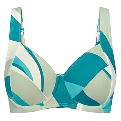 Triumph Summer Mix & Match W 01 Pt Bikini Top, Combinazione di Luce Blu, 46 Donna Triumph Summer Mix & Match W 01 Pt Bikini Top, Combinazione di Luce Blu, 46 Donna