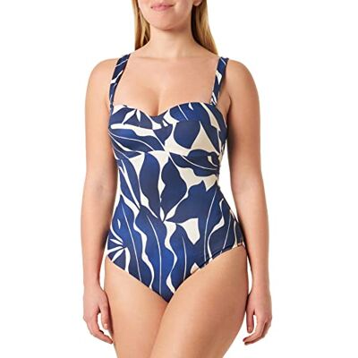 Triumph Summer Allure Opd, Costume intero Donna, Combinazione Di Luce Blu, 50C Triumph Summer Allure Opd, Costume intero Donna, Combinazione Di Luce Blu, 50C