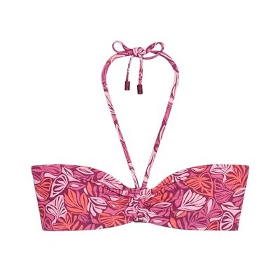 Marc O'Polo Abstract Leaf Bandeau Top Parte Superiore del Bikini Donna (Pacco da 1) Marc O'Polo Abstract Leaf Bandeau Top Parte Superiore del Bikini Donna (Pacco da 1)