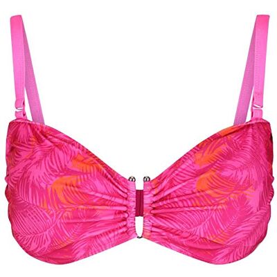 Regatta Aceana Iii, Bikini Top Unisex Adulto, Pink Fusion Palm, 4XL Regatta Aceana Iii, Bikini Top Unisex Adulto, Pink Fusion Palm, 4XL