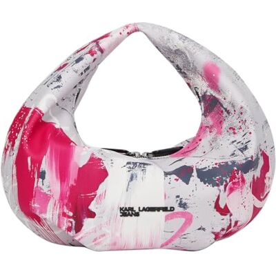 Lagerfeld Donna Logo Smallall Hobo All Over Print Painters Print All Over Print Pink One size Lagerfeld Donna Logo Smallall Hobo All Over Print Painters Print All Over Print Pink One size