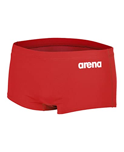 Arena Solid Team Costume Uomo Piscina, Costume da Bagno ad Asciugatura Rapida, Pantaloncini da Bagno in Tessuto MaxLife Eco con Massima Resistenza al Cloro e Protezione UV UPF 50+