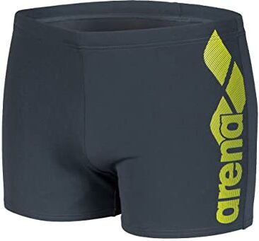 Arena M Optimal Short, Pantaloncino Uomo, Asphalt-Soft Green, 48