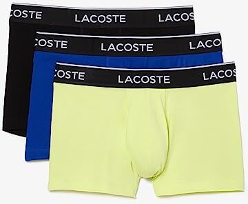 Lacoste 5H3389, Costume da Bagno Uomini, LIMEIRA/Cobalt-Noir,