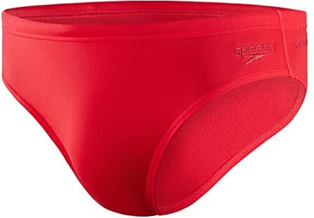 Speedo Eco Endurance+ 7cm Costume a slip Uomo, Fed Rosso, XS