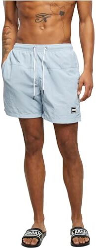 Urban Classics Block Swim Shorts, Pantaloncini da Bagno, Uomo, Summerblue, XL