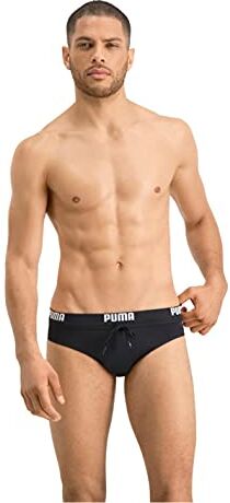 Puma Brief, Costumi da bagno Uomo, Nero, L