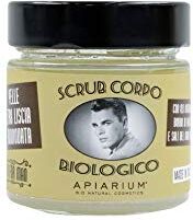 Apiarium Bio Natural Cosmetics Apiarium Scrub Corpo Biologico For Man, 270 G, esfoliante corpo Uomo per rinnovare e rivitalizzante le cellule attraverso note fresche delle onde del mare