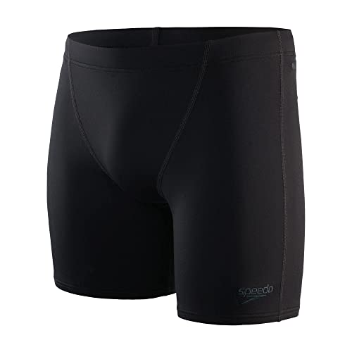 Speedo Uomo Eco Endurance+ V Cut Mid Jammer da nuoto, Nero, XS