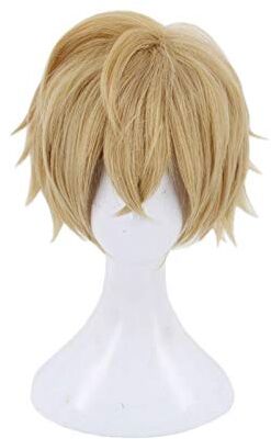 GGOII Anime Fate Grand Order Gawain Short Wig Costume Cosplay Fate Extra Resistente Al Calore Capelli Sintetici Parrucche Cosplay Da Uomo