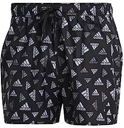 Adidas BOS AOP CLX VSL Costume da Nuoto Black/White L