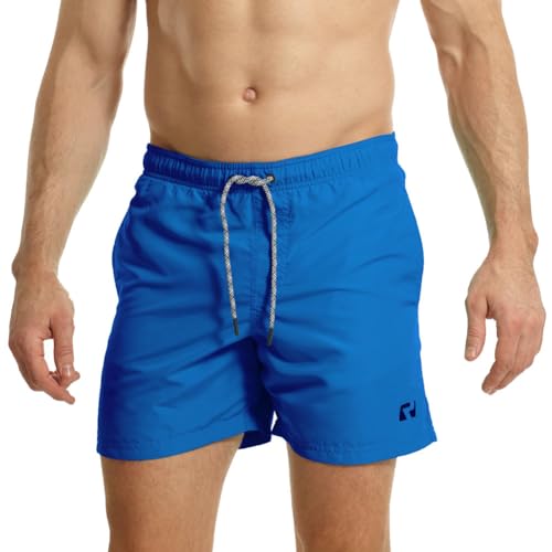 RIPT Performance Ript Essentials Men's Quick Dry UV 50 Sun Protection Swimming Swim Shorts Trunks, Costume da Bagno Uomo, Blu (Royal), M
