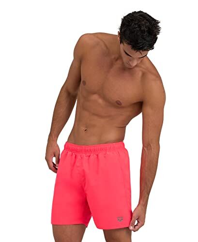 Arena Fundamentals Boxer R Costume Uomo Mare e Piscina, Costume da Bagno in Morbido Tessuto Riciclato ad Asciugatura Rapida, Boxer Mare con Slip Interno in Mesh