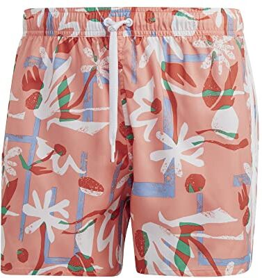 Adidas Flo CLX VSL Costume da Nuoto Coral Fusion/White M