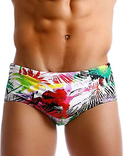 LikeJump Costume da Bagno per Uomo Slim per Nuoto Spiaggia Mare Piscina Pantaloncini Sportivi