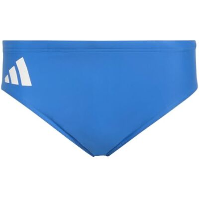Adidas Homme Solid Swim Trunks, Bright Royal/White, 34 Adidas Homme Solid Swim Trunks, Bright Royal/White, 34