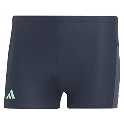 Adidas Costume da Bagno da Competizione Marca Block 3S Boxer Adidas Costume da Bagno da Competizione Marca Block 3S Boxer