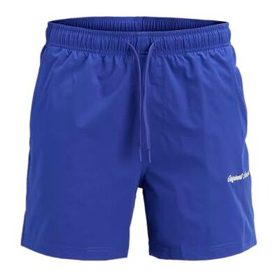 Jack & Jones Swim Shorts Jpstmaui Norrebro-Pantaloncini da Nuoto Reg, Bluing, XS Uomo Jack & Jones Swim Shorts Jpstmaui Norrebro-Pantaloncini da Nuoto Reg, Bluing, XS Uomo