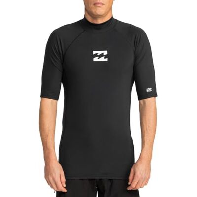 Billabong Waves All Day Rash vest a maniche corte da Uomo Billabong Waves All Day Rash vest a maniche corte da Uomo