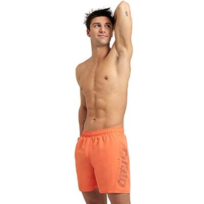 Arena Fundamentals Logo Boxer R Costume Uomo Mare e Piscina, Costume da Bagno in Morbido Tessuto Riciclato ad Asciugatura Rapida, Boxer Mare con Slip Interno in Mesh Arena Fundamentals Logo Boxer R Costume Uomo Mare e Piscina, Costume da Bagno in Morbido Tessuto Riciclato ad Asciugatura Rapida, Boxer Mare con Slip Interno in Mesh
