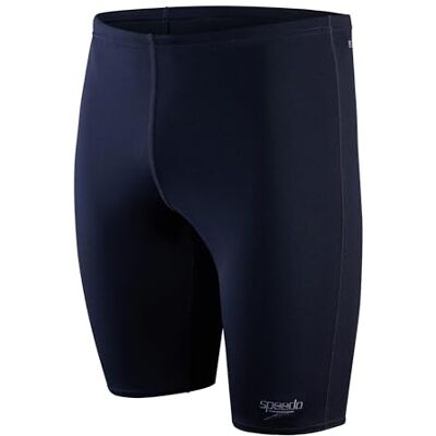 Speedo Uomo Pantaloncini da bagno Jammer ECO Endurance+ Resistenza al cloro Tessuto riciclato Vestibilità comoda Allenamento di nuoto Fitness True Navy 34 Speedo Uomo Pantaloncini da bagno Jammer ECO Endurance+ Resistenza al cloro Tessuto riciclato Vestibilità comoda Allenamento di nuoto Fitness True Navy 34