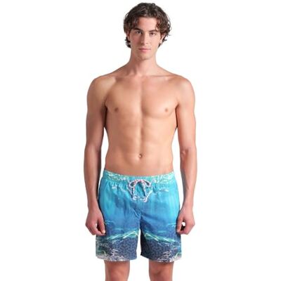Arena Boxer Mare da Uomo Water Prints Arena Boxer Mare da Uomo Water Prints