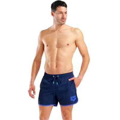 Arena Pantaloncino Mare da Uomo Big Logo Borders Arena Pantaloncino Mare da Uomo Big Logo Borders