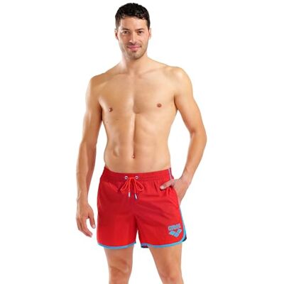 Arena Pantaloncino Mare da Uomo Big Logo Borders Arena Pantaloncino Mare da Uomo Big Logo Borders