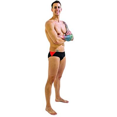 Finis Splice Black/Red, Brief 34 Men's Finis Splice Black/Red, Brief 34 Men's