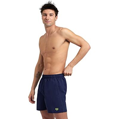 Arena Fundamentals Boxer R Costume Uomo Mare e Piscina, Costume da Bagno in Morbido Tessuto Riciclato ad Asciugatura Rapida, Boxer Mare con Slip Interno in Mesh Arena Fundamentals Boxer R Costume Uomo Mare e Piscina, Costume da Bagno in Morbido Tessuto Riciclato ad Asciugatura Rapida, Boxer Mare con Slip Interno in Mesh