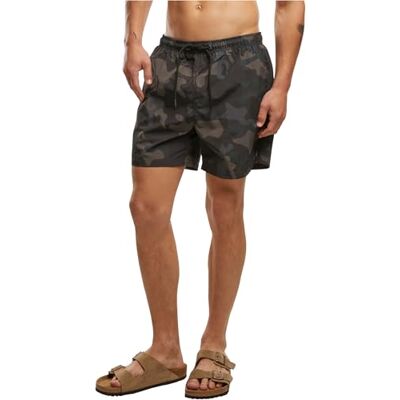 Brandit Swimshorts Basic, Color: darkcamo, Size: S Brandit Swimshorts Basic, Color: darkcamo, Size: S