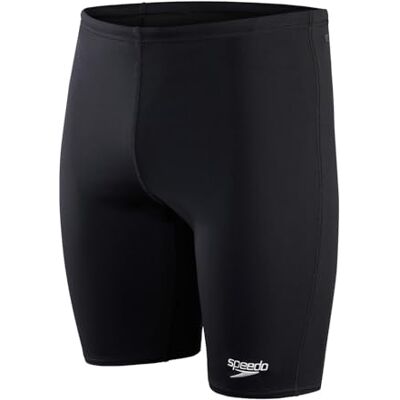 Speedo Uomo Pantaloncini da bagno Jammer ECO Endurance+ Resistenza al cloro Tessuto riciclato Vestibilità comoda Allenamento di nuoto Fitness Black 32 Speedo Uomo Pantaloncini da bagno Jammer ECO Endurance+ Resistenza al cloro Tessuto riciclato Vestibilità comoda Allenamento di nuoto Fitness Black 32