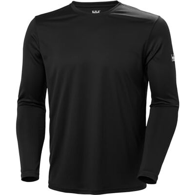 Helly Hansen Equipaggio HH Tech LS 2.0 Uomo, Ebano, S Helly Hansen Equipaggio HH Tech LS 2.0 Uomo, Ebano, S
