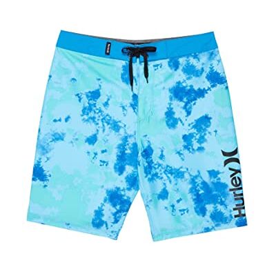 Hurley Hrlb Tie Dye Boardshorts Pantaloncini da Board, Blu (Blue Gaze), 160 Bambino Hurley Hrlb Tie Dye Boardshorts Pantaloncini da Board, Blu (Blue Gaze), 160 Bambino