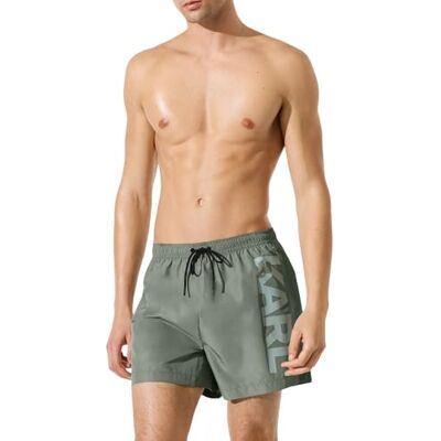 Lagerfeld Uomo Karl Logo Short Boardshorts Salvia di Sedona L Lagerfeld Uomo Karl Logo Short Boardshorts Salvia di Sedona L