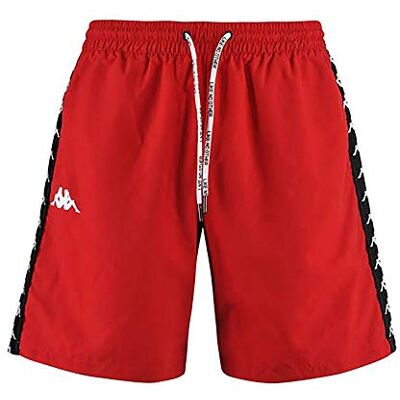 Kappa Buorg Authentic Costume da Bagno da Uomo, Uomo, Costume da Bagno, 304IE90, Rosso, XS Kappa Buorg Authentic Costume da Bagno da Uomo, Uomo, Costume da Bagno, 304IE90, Rosso, XS