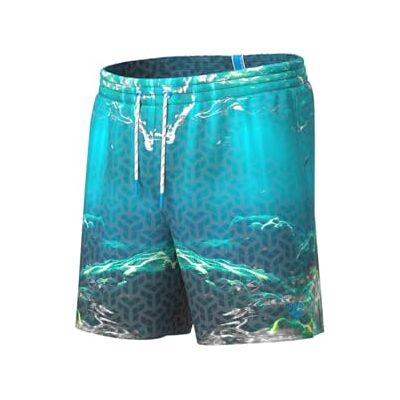Arena Boxer Mare da Uomo Water Prints Arena Boxer Mare da Uomo Water Prints