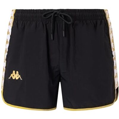 Kappa Costume, Uomo, Nero, Nylon, Sportivo, 222 Banda Cali, Taglia: M Kappa Costume, Uomo, Nero, Nylon, Sportivo, 222 Banda Cali, Taglia: M