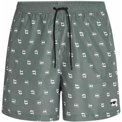Lagerfeld Uomo Ikon Dot All Over Print Medium Boardshort Karldot/Sedona XS Lagerfeld Uomo Ikon Dot All Over Print Medium Boardshort Karldot/Sedona XS