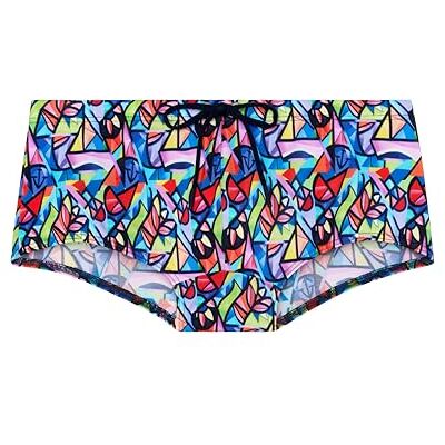 Hom Pantaloncini da Bordo, Stampa Multicolore, XL Uomo Hom Pantaloncini da Bordo, Stampa Multicolore, XL Uomo
