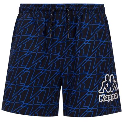 Kappa Costume, Uomo, Nero, Poliestere, Sportivo. Logo Gucino, Taglia: XL Kappa Costume, Uomo, Nero, Poliestere, Sportivo. Logo Gucino, Taglia: XL