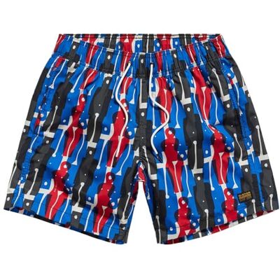 G-STAR RAW Dirik Costume da Bagno Allover, Multicolore (Whitebait Figures 32 -c331-d044), M G-STAR RAW Dirik Costume da Bagno Allover, Multicolore (Whitebait Figures 32 -c331-d044), M