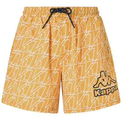 Kappa Costume, Uomo, Giallo, Poliestere, Sportivo. Logo Gucino, Taglia: XL Kappa Costume, Uomo, Giallo, Poliestere, Sportivo. Logo Gucino, Taglia: XL