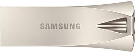 Samsung MUF-32BE3 Bar Plus USB Flash Drive, USB 3.1, Type-A Fino a 200 MB/s, 32 GB, Argento