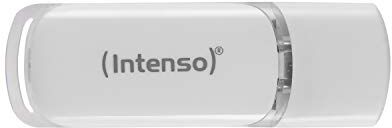 Intenso Flash Line 64 GB Chiavetta USB tipo C Super Speed USB 3.2 Gen 1x1, bianco