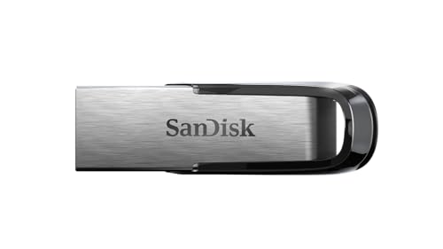 SanDsik SanDisk Ultra Flair Unità Flash USB 3.0 da 64 GB, con Rivestimento in Metallo Resistente ed Elegante e Velocità di Lettura fino a 150 MB/s, Nero