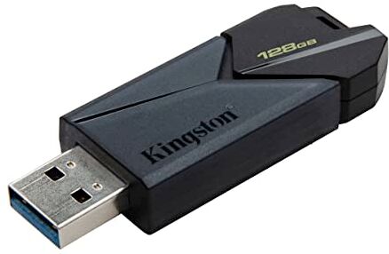 Kingston DataTraveler Exodia Onyx PenDrive Flash Drive 3.2 Gen 1 DTXON/128GB con elegante cappuccio mobile