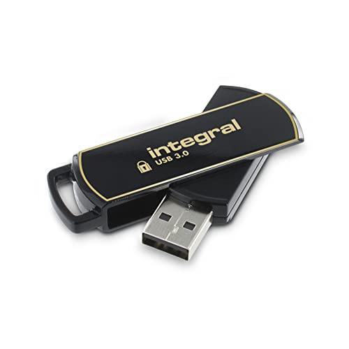 Integral Chiave 128 GB USB 3.0 Secure 360 con crittografia software AES-256